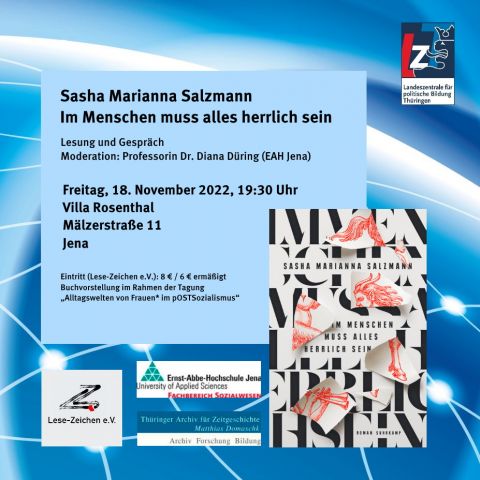 Sasha Marianna Salzmann: Im Menschen muss alles herrlich sein