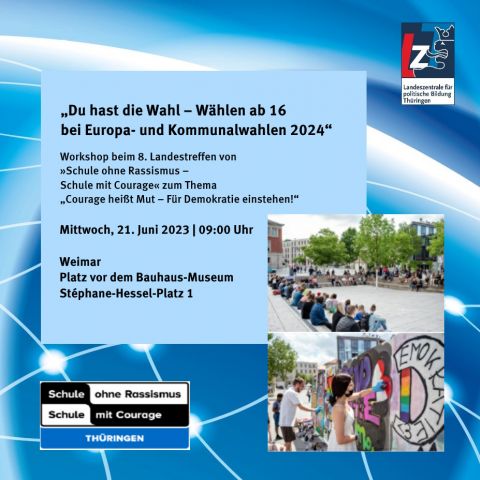 „Du hast die Wahl – Wählen ab 16 bei Europa- und Kommunalwahlen 2024“