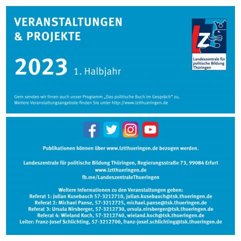 Halbjahresprogramm 1/2023