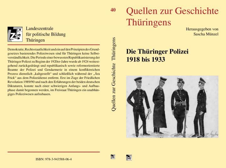 Die Thüringer Polizei 1918 bis 1933