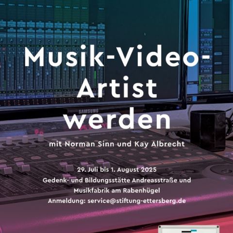 Ferienworkshop für Jugendliche: Musik-Video-Workshop ›Wie klingt Erinnerung?‹