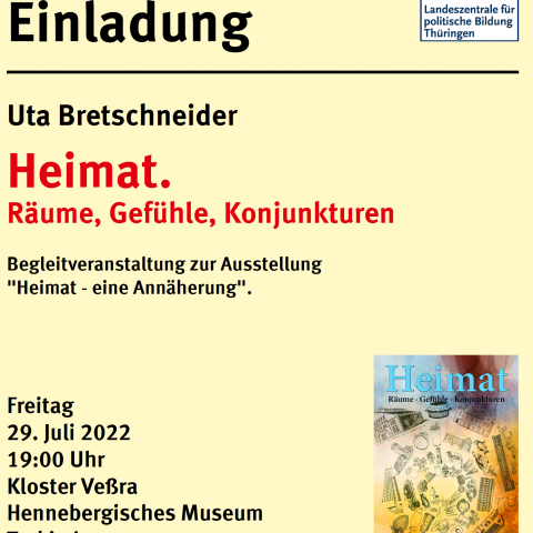 Uta Bretschneider: Heimat. Räume, Gefühle, Konjunkturen