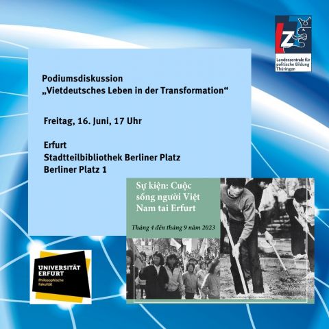 Podiumsdiskussion „Vietdeutsches Leben in der der Transformation“