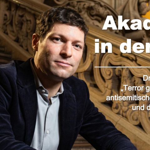 Akademie in der Aula: Terror gegen Juden. Wie antisemitische Gewalt erstarkt und der Staat versagt.