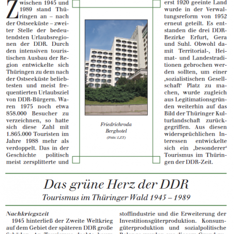 [68] - Das grüne Herz der DDR Tourismus im Thüringer Wald 1945 – 1989