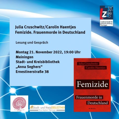 Julia Cruschwitz/Carolin Haentjes: Femizide. Frauenmorde in Deutschland