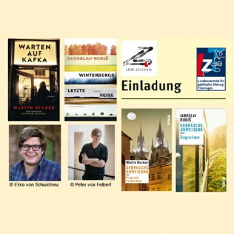 Martin Becker/Jaroslav Rudiš: „Warten auf Kafka“ & „Winterbergs letzte Reise“. Gebrauchsanweisung fürs Zugreisen nach Tschechien