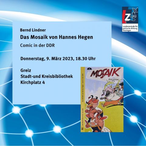 Bernd Lindner: Das Mosaik von Hannes Hegen. Comic in der DDR
