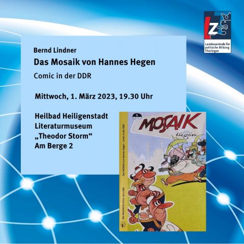 Bernd Lindner: Das Mosaik von Hannes Hegen. Comic in der DDR