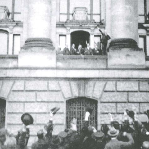Die Ausrufung der Republik am 9. November 1918 durch Philipp Scheidemann