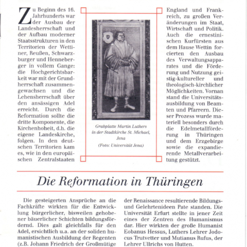 [XX] - Die Reformation in Thüringen