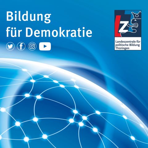 Infostand beim Tag der offenen Tür im Thüringer Landtag