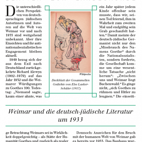 [131] Weimar und die deutsch-jüdische Literatur um 1933