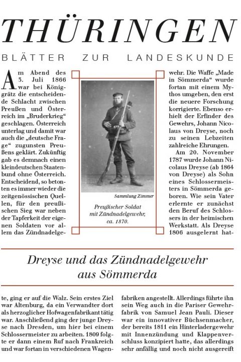 132 - Dreyse und das Zündnadelgewehr aus Sömmerda