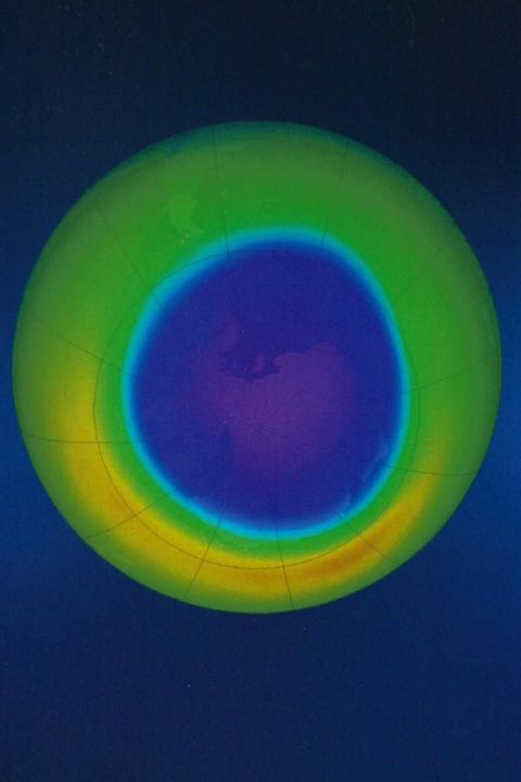 Das antarktische Ozonloch