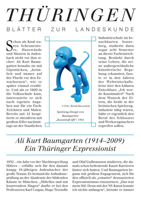 128 - Ali Kurt Baumgarten (1914-2009). Ein Thüringer Expressionist