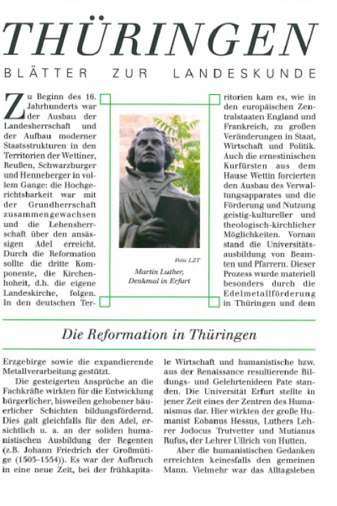 112 - Die Reformation in Thüringen